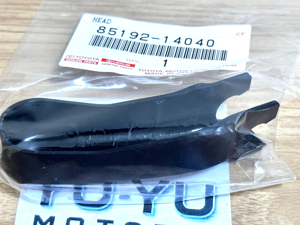 Toyota Genuine Land Cruiser FJ60 FJ62 Windshield Wiper Pivot Cover Cap Set OEM Foto 4 de 4