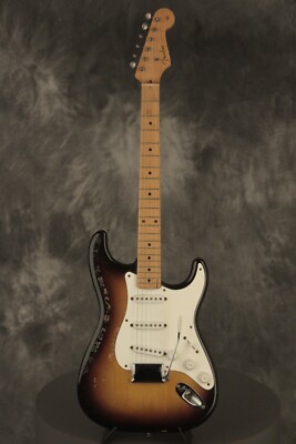 original 1957 Fender Stratocaster Sunburst w/orig. tweed case | eBay