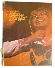 An Evening with John Denver Song Book Piano Vocal Guitar 1975 Concert Photos