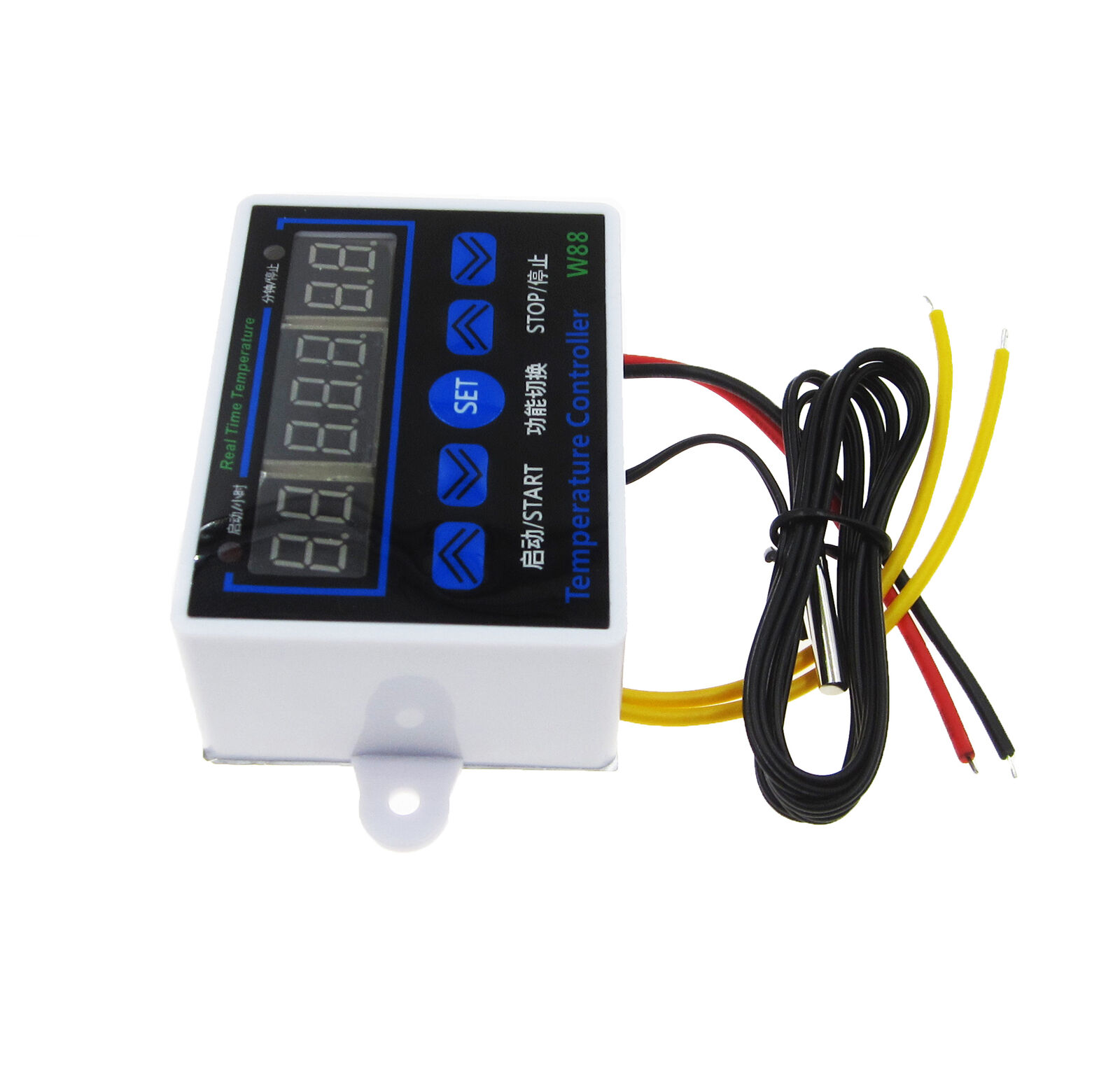 W88 Digital Thermostat 12V 220V Temperature Controller Triple