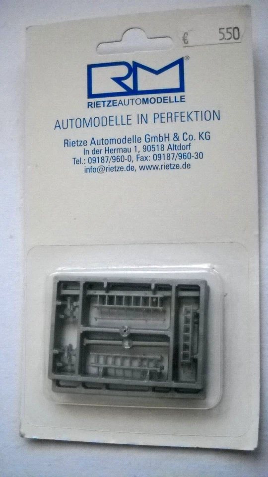 RIETZEAUTOMODELLE: ACCESSORI 1/87 - Immagine 4 di 4