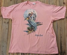 Vintage '80s Madeira Beach tshirt Made in USA Mens size Medium