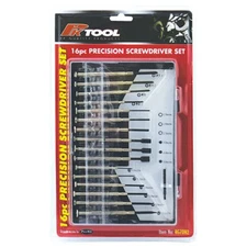 RG7092 - PkTool - 16pc PHILLIPS, BLADE, HEX PRECISION SCREWDRIVER & MINI SOCKET