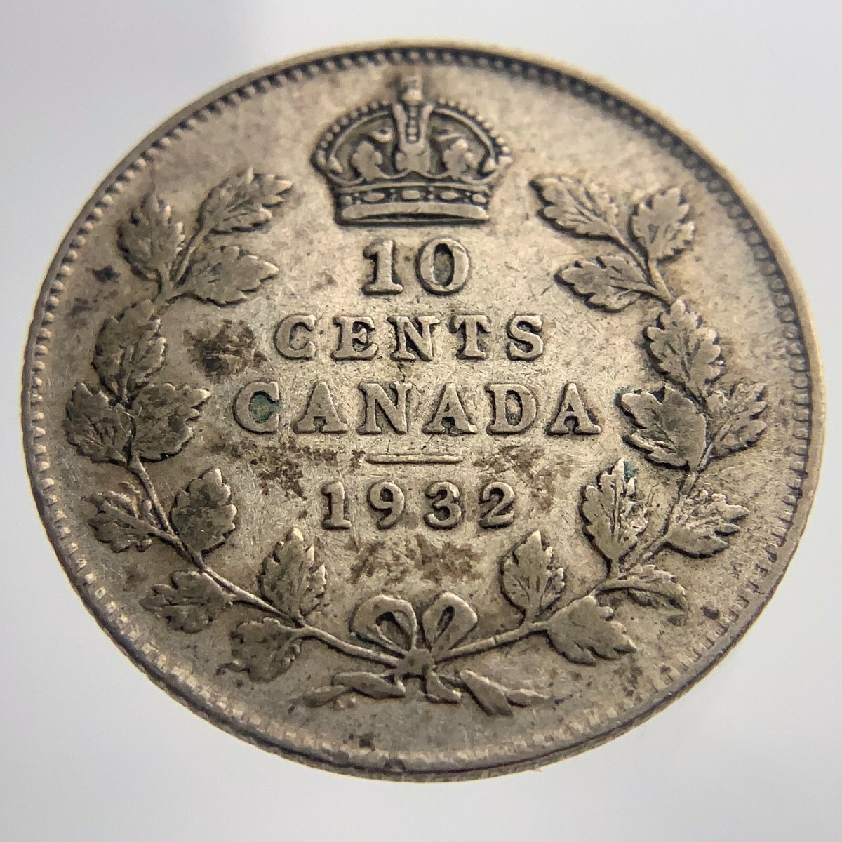 DAWN CURRENT '93 　古いですが美品に近い？ 1932 Canada 10 Cents Dime Silver Circulated Coin Y283 | eBay