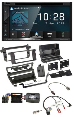 Kenwood DAB TMC USB 2DIN Steering Wheel Bluetooth Navigation For BMW 3 Series E46 2001-2006