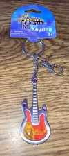 HANNAH MONTANA Pewter Guitar Keyring #27151 D...