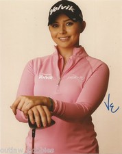 LPGA Victoria Elizabeth Autographed Signed 8x10 Photo COA CC