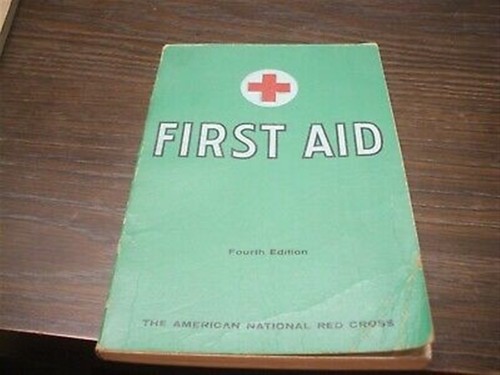 1957 AMERICAN NATIONAL RED CROSS - FIRST AID - Fourth Edition