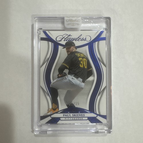Paul Skenes #55 — 2025 Panini Flawless baseball card