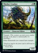 MTG - Thicket Crasher - Foil - Core Set 2020 - NM, English Magic FLAT RATE SHIP