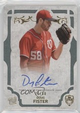 2015 Topps Supreme Auto Green 17/50 Doug Fister #SA-DF Auto s3g