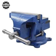 6 Inch Mechanic Bench Press Heavy Duty Lock Swivel Base Vise Table Top Clamp