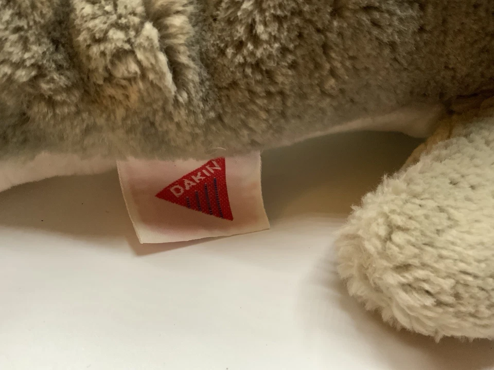 Dakin Vintage 1988 Grey Dolphin Plush Cuddly Soft Toy 14” - Image 4 of 4