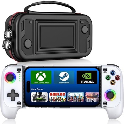 Wireless Phone Controller for Android/iPhone,Mobile Gaming Controller w/Case