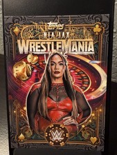 Nia Jax WWE World Exclusive Topps Card Wrestlemania 42 Las Vegas