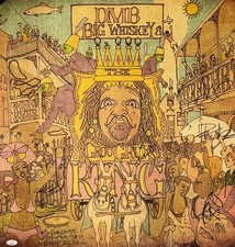Dave Matthews Band REAL hand SIGNED Big Whiskey Litho Poster JSA LOA All 6 RARE