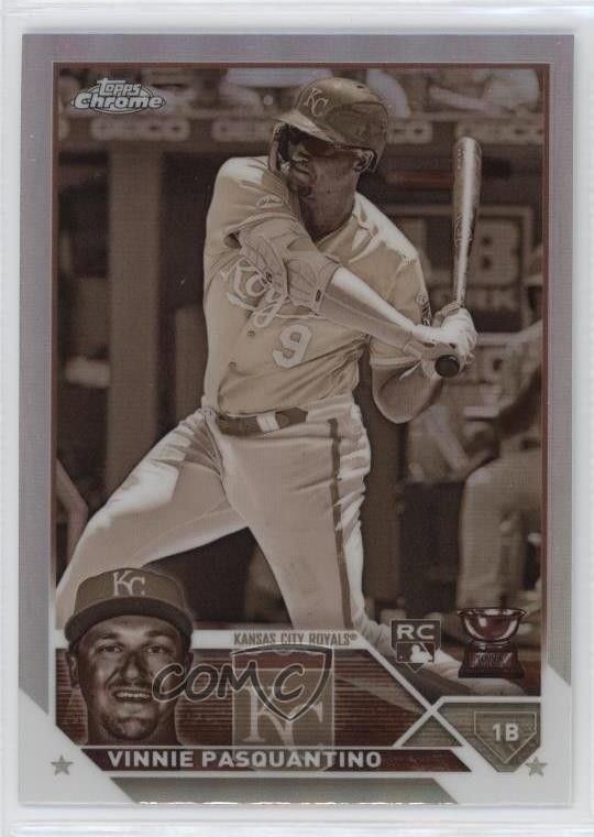 2023 Topps Chrome Sepia Refractor Vinnie Pasquantino #119 5u3
