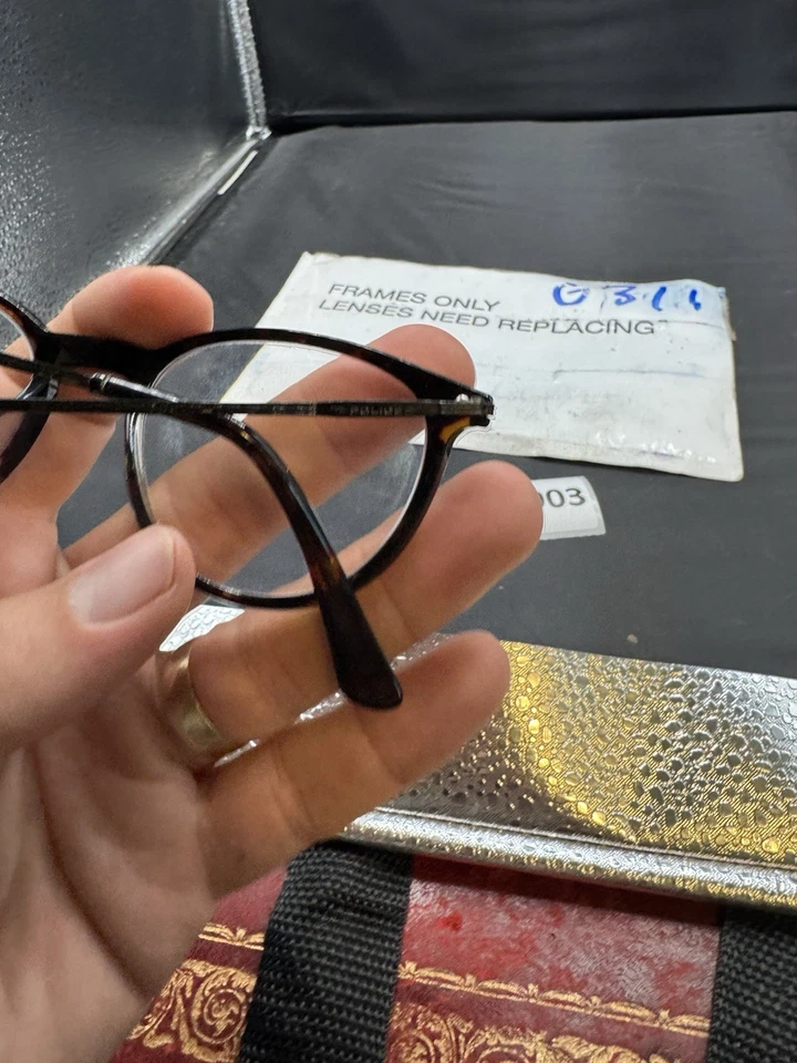 Только оправы для полицейских очков, VPL762k COL.0787 50-19, черепаховые - Изображение 2 из 4