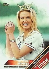 2016 TOPPS SERIES ONE FIRST PITCH #FP-6 BREE MORSE NM-MT