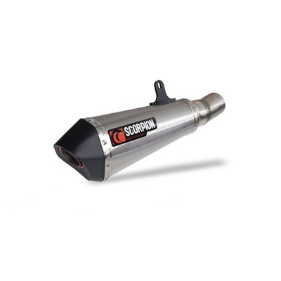 Scorpion Auspuff Serket Taper Slip-On Edelstahl gebürstet BMW M1000R 2023-24