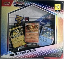Pokemon SV8.5 Prismatic Evolutions Poster Collection Box Booster Packs