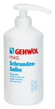 Gehwol Schrundensalbe 500 ml im SPENDER für verhornte, rissige, trockene Haut