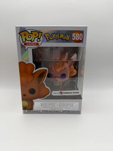 Funko PoP! Pokémon Vulpix #580 Pokemon Center Exclusive Vinyl Pearlescent