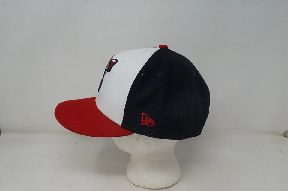 Gorra New Era Auténtica Fredericksburg Nationals Ajustada 59FIFTY 7 5/8 Foto 3 de 4