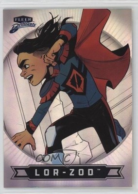 2025 Fleer Brilliants Superman Lor-Zod #88 1me8