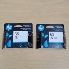 Lot of 2 Genuine HP 65 Tri-color Ink Cartridge Expired 4/2024 New  Sealed