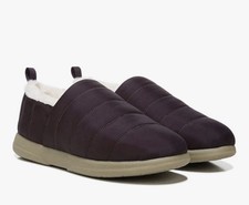 6.5 Vionic Tranquil Supportive Insulated Slip On Slipper Purple Women Sherpa Plu