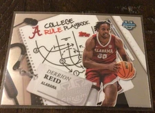 2025 Topps U Bowman -Derrion Reid #CRP-7 - College Rule Playbook  