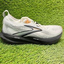 Brooks Glycerin 22 Mens Size 10 Gray Black Athletic Road Running Shoes Sneakers
