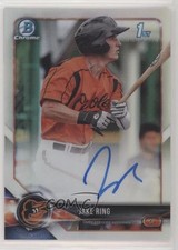 Jake Ring Bowman Chrome 2018 Refractor /499 Auto