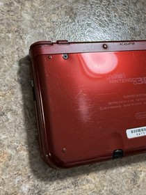 New Nintendo 3DS XL Metallic Red Console US Model