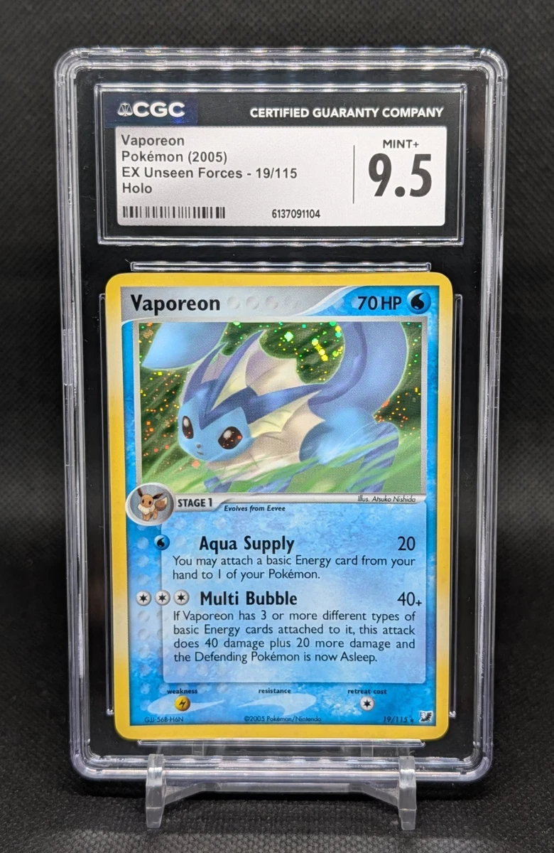 【psa9】シャワーズ ★ 19/115 unseen forces 英語版 EX Unseen Forces Pokémon TCG Cards for sale | eBay