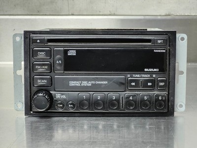 01-02 Suzuki Grand Vitara Radio Receiver AM-FM-CD Single Disc Player Untested OE
