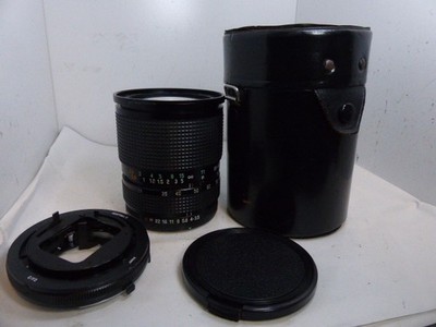 Canon FD 2 Black Mount with Tamron SP 28-80mm F3.5-4.2 Macro with Canon lens