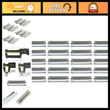 5 Round Stripper Clips for 7.62x54R Mosin Nagant M44 M91/30 - Silver Finish