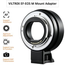 EBYPHAN EF-EOS M Lens Adapter Auto-Focus Canon EF EF-S to EOS M M2 M3 M5 M6 M50