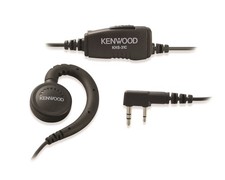 Kenwood KHS-31C C-Ring Earpiece With Inline PTT Switch