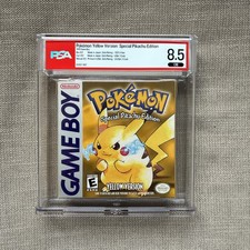 Pokemon Yellow PSA Graded 8.5 CIB Nintendo Ga...