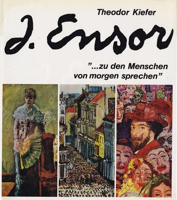 James Ensor KIEFER, Theodor Aurel Bongers 1976 - Schutzumschlag: