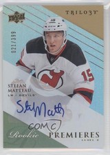 2013 Upper Deck Trilogy Rookie Premieres Level 2 21/399 Stefan Matteau Auto 0a4