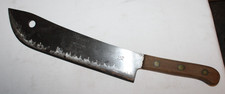 Antique Vtg 18" Foster Bros Buffalo Lamb Splitter Cleaver Butcher Chef Knife