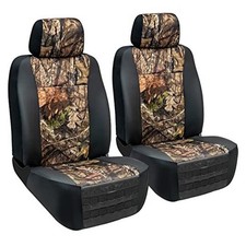 Mossy Oak Heavy Duty Seat Covers For Front Seats Fits Truck Front Cover Camo