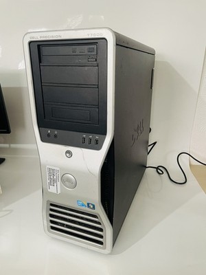 Dell Precision T7500 Workstation EINSCHALTEN!!! BESCHREIBUNG LESEN