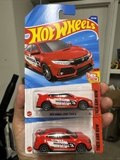 Lot Of 2- New 2025 Hot Wheels 2010 Honda Civic Type R 310 Then And Now Series