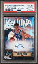 2024 Bowman Chrome U The Big Kahuna Autographs Cooper Flagg #BKACF PSA 10