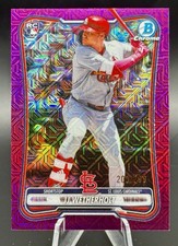 2026 Bowman Chrome - JJ Wetherholt #52 Rookie Fuchsia Mojo Refractor /299 (RC)